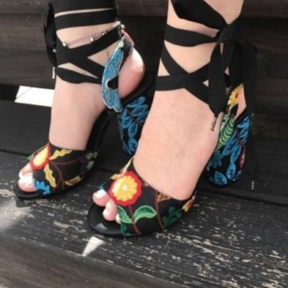 nasty gal crosswalk heels new